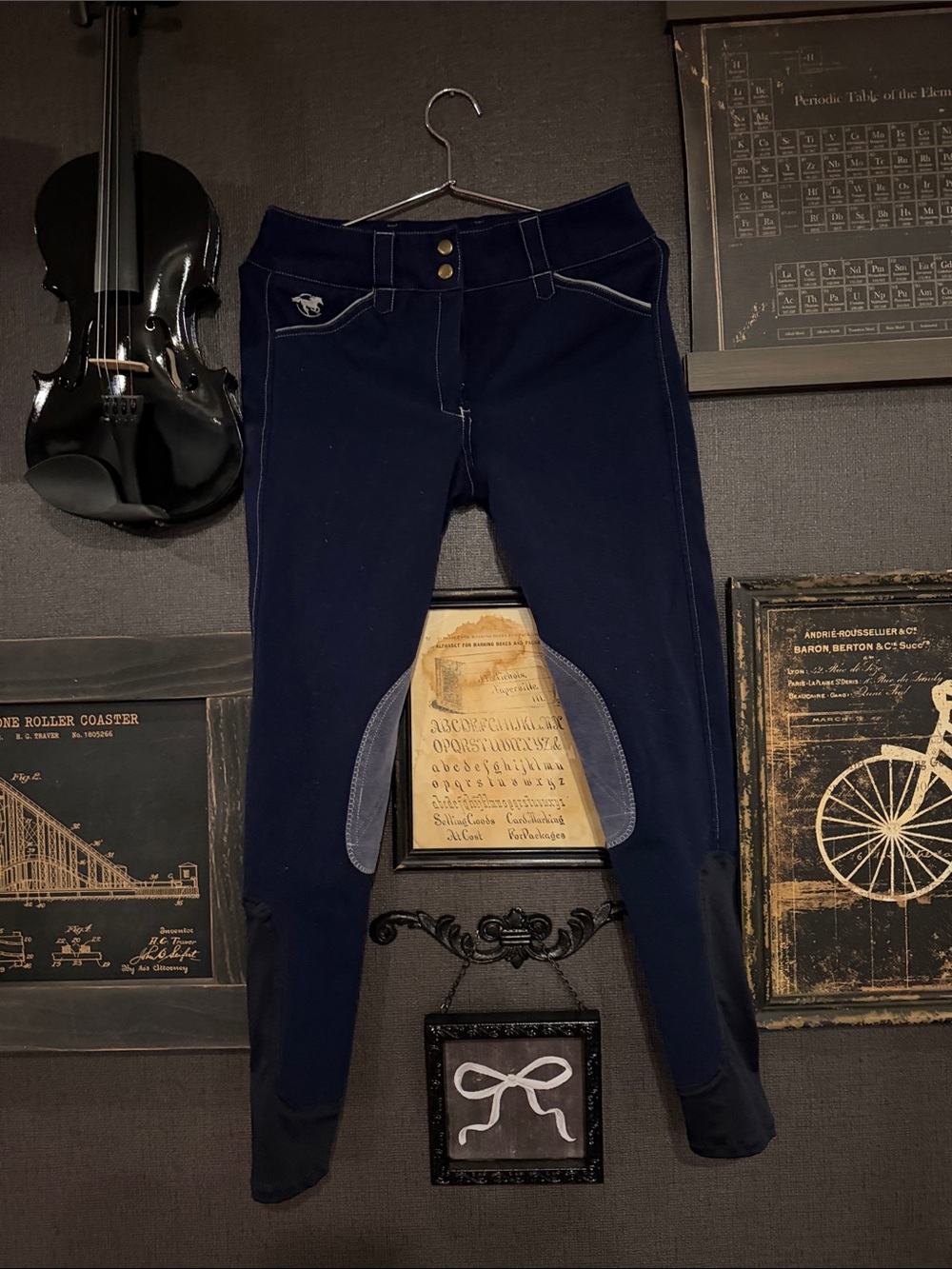 Piper by SmartPak- Navy Blue Women’s horse riding pants